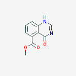 METHYL 4-OXO-3,4-DIHYDROQUINAZOLINE-5-CARBOXYLATE