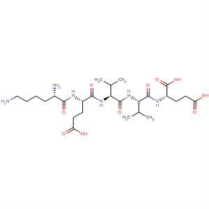 L-Glutamic acid, N-[N-[N-(N-L-lysyl-L-a-glutamyl)-L-valyl]-L-valyl]-