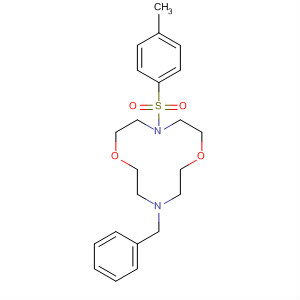 1,7-Dioxa-4,10-diazacyclododecane,4-[(4-methylphenyl)sulfonyl]-10-(phenylmethyl)-