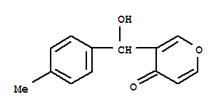 4H-PYRAN-4-ONE,3-[HYDROXY(4-METHYLPHENYL)METHYL]-