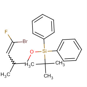 Silane,[(4-bromo-4-fluoro-2-methyl-3-butenyl)oxy](1,1-dimethylethyl)diphenyl-