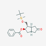 [3aS-(3aalpha,4alpha,5beta,6aalpha)]- 5-(benzoyloxy)-4-[[[(1,1-dimethylethyl)dimethylsilyl]oxy]methyl]hexahydro-2(1H)-Pentalenone