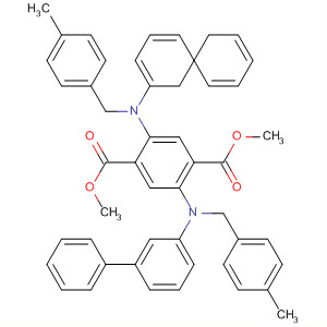 1,4-Benzenedicarboxylic acid,2,5-bis[[1,1'-biphenyl]-3-yl[(4-methylphenyl)methyl]amino]-, dimethylester