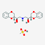 (1s)-1-[(3r)-2,3-dihydro-1,4-benzodioxin-3-yl]-2-[[(2r)-2-[(3s)-2,3-dihydro-1,4-benzodioxin-3-yl]-2-hydroxyethyl]amino]ethanol;methanesulfonic Acid