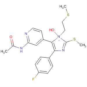 Acetamide,N-[4-[4-(4-fluorophenyl)-2-(methylthio)-1-[2-(methylthio)ethyl]-1H-imidazol-5-yl]-2-pyridinyl]-