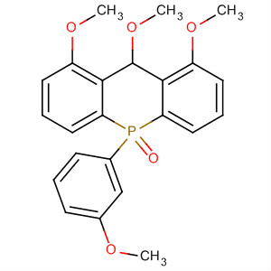 Acridophosphine, 9,10-dihydro-1,8,9-trimethoxy-10-(3-methoxyphenyl)-,10-oxide