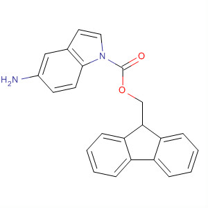 1H-Indole-1-carboxylic acid, 5-amino-, 9H-fluoren-9-ylmethyl ester