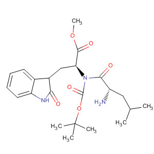 L-Alanine,N-[(1,1-dimethylethoxy)carbonyl]-L-leucyl-3-(2,3-dihydro-2-oxo-1H-indol-3-yl)-, methyl ester