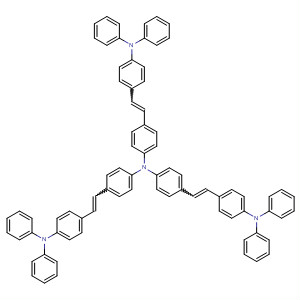 Benzenamine,4-[2-[4-(diphenylamino)phenyl]ethenyl]-N,N-bis[4-[2-[4-(diphenylamino)phenyl]ethenyl]phenyl]-