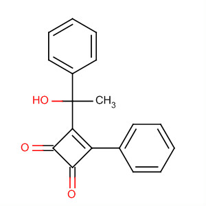 3-Cyclobutene-1,2-dione, 3-(1-hydroxy-1-phenylethyl)-4-phenyl-