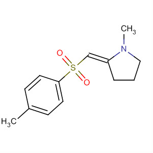 Pyrrolidine, 1-methyl-2-[[(4-methylphenyl)sulfonyl]methylene]-, (2E)-