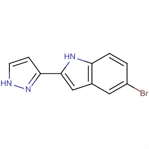 1H-Indole, 5-bromo-2-(1H-pyrazol-3-yl)-