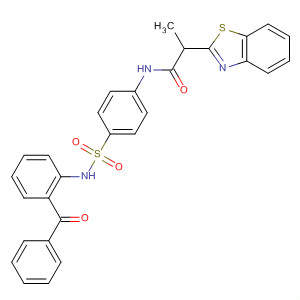 2-Benzothiazolepropanamide,N-[4-[[(2-benzoylphenyl)amino]sulfonyl]phenyl]-