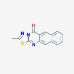 2-Methyl-5H-benzo(g)-1,3,4-thiadiazolo(2,3-b)quinazolin-5-one