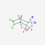 (1S,4R,5S,6R)-5,6-dichloro-3,3-bis(trifluoromethyl)bicyclo[2.2.1]heptane-2,2-dicarbonitrile