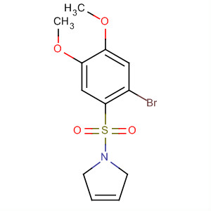 1H-Pyrrole, 1-[(2-bromo-4,5-dimethoxyphenyl)sulfonyl]-2,5-dihydro-