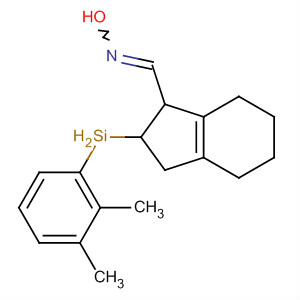 2,4-Cyclohexadiene-1-butanal, 3-(dimethylphenylsilyl)-, oxime