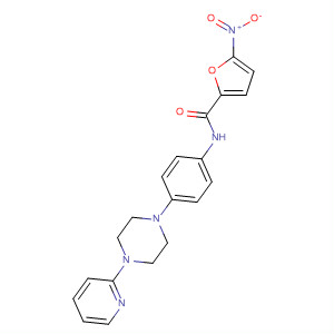 2-Furancarboxamide, 5-nitro-N-[4-[4-(2-pyridinyl)-1-piperazinyl]phenyl]-