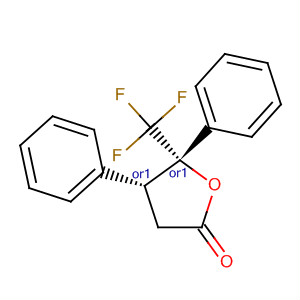 2(3H)-Furanone, dihydro-4,5-diphenyl-5-(trifluoromethyl)-, (4R,5S)-rel-