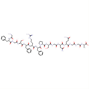 L-Alanine,glycyl-L-phenylalanylglycyl-L-seryl-L-phenylalanyl-L-arginyl-L-phenylalanyl-L-prolyl-L-serylglycyl-L-asparaginyl-L-glutaminylglycylglycyl-
