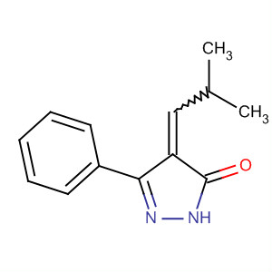 3H-Pyrazol-3-one, 2,4-dihydro-4-(2-methylpropylidene)-5-phenyl-