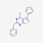 2-Benzyl-4-chloro-5-phenylthieno[2,3-d]pyrimidine