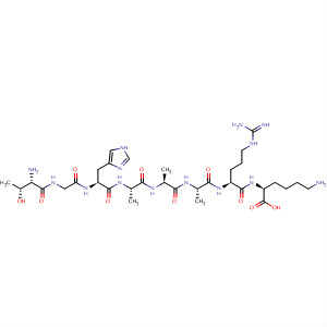 L-Lysine, L-threonylglycyl-L-histidyl-L-alanyl-L-alanyl-L-alanyl-L-arginyl-