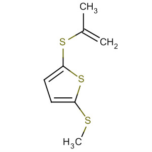 Thiophene, 2-(methylthio)-5-(2-propenylthio)-
