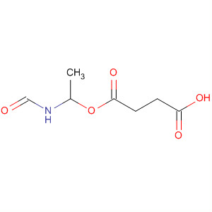 Butanedioic acid, mono[1-(formylamino)ethyl] ester