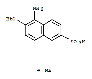 sodium 5-amino-6-ethoxynaphthalene-2-sulphonate