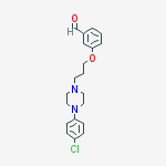 3-[3-[4-(4-chlorophenyl)piperazin-1-yl]propoxy]benzaldehyde