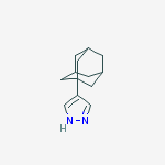 1H-pyrazole, 4-tricyclo[3.3.1.1~3,7~]dec-1-yl-