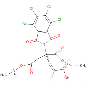 3-Butene-1,2,4-tricarboxylic acid,4-fluoro-2-(4,5,6,7-tetrachloro-1,3-dihydro-1,3-dioxo-2H-isoindol-2-yl)-,2,4-diethyl ester