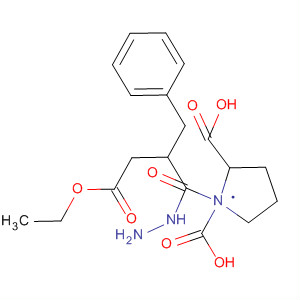1,2-Pyrrolidinedicarboxylic acid,1-[2-[1-(ethoxycarbonyl)-3-phenylpropyl]-1-methylhydrazide]