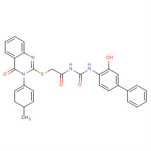 Acetamide,2-[[3,4-dihydro-3-(4-methylphenyl)-4-oxo-2-quinazolinyl]thio]N-[[(4-phenoxyphenyl)amino]carbonyl]-
