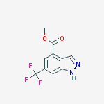 methyl 6-(trifluoromethyl)-1H-indazole-4-carboxylate