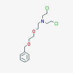 N-(2-(2-(benzyloxy)ethoxy)ethyl)-2-chloro-N-(2-chloroethyl)ethanamine