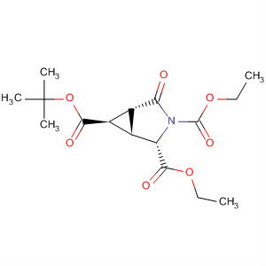 3-Azabicyclo[3.1.0]hexane-2,3,6-tricarboxylic acid, 4-oxo-,3-(1,1-dimethylethyl) 2,6-diethyl ester, (1S,2S,5R,6R)-