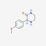 3-(4-methoxyphenyl)piperazin-2-one