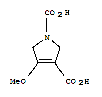 1H-Pyrrole-1,3-dicarboxylicacid, 2,5-dihydro-4-methoxy-