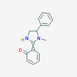 (6E)-6-(1-methyl-5-phenylimidazolidin-2-ylidene)cyclohexa-2,4-dien-1-one