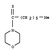 1-Heptanethione,1-(4-morpholinyl)-
