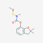 2,2-dimethyl-2,3-dihydro-1-benzofuran-7-yl (methoxysulfanyl)methylcarbamate