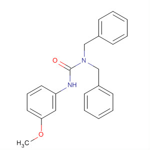 Urea, N'-(3-methoxyphenyl)-N,N-bis(phenylmethyl)-