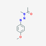 N-(4-METHOXYPHENYL)DIAZENYL-N-METHYL-ACETAMIDE