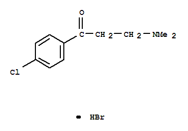 1-Propanone,1-(4-chlorophenyl)-3-(dimethylamino)-, hydrobromide (1:1)