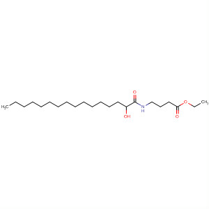 Butanoic acid, 4-[(2-hydroxy-1-oxohexadecyl)amino]-, ethyl ester