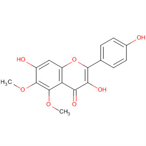 4H-1-Benzopyran-4-one,3,7-dihydroxy-2-(4-hydroxyphenyl)-5,6-dimethoxy-