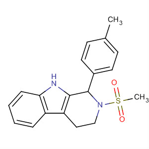 1H-Pyrido[3,4-b]indole,2,3,4,9-tetrahydro-1-(4-methylphenyl)-2-(methylsulfonyl)-
