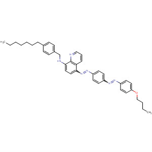 8-Quinolinamine,5-[[4-[(4-butoxyphenyl)azo]phenyl]azo]-N-[(4-heptylphenyl)methyl]-
